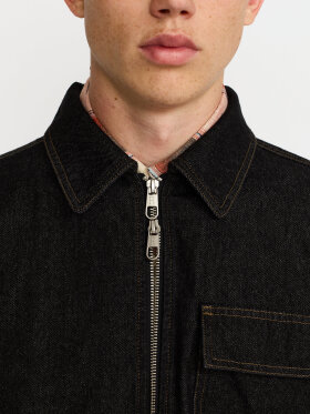 Revolution - Zipped Denim Worker Shirt