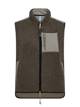 Mos Mosh - MMRove Eli Teddy Vest Dusty