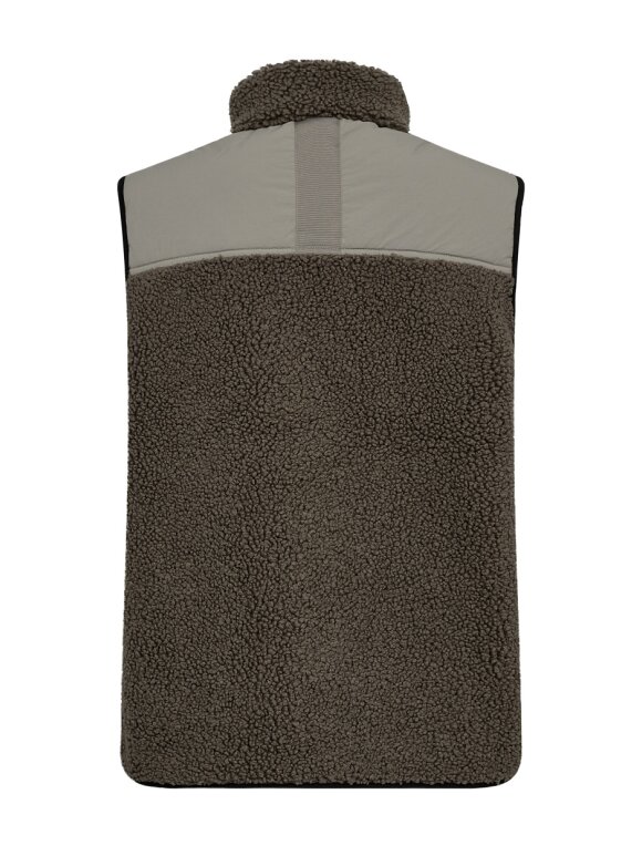 Mos Mosh - MMRove Eli Teddy Vest Dusty