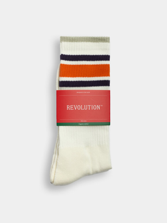Revolution - Jacquard Crew Sock