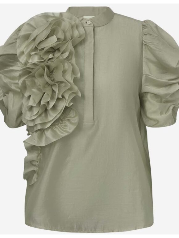 Gossia - AnnsofieGO Blouse Dusty Green