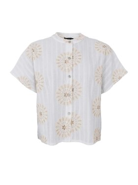 Black Colour - BCBlanca Loose Shirt Creme