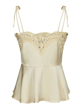 Neo Noir - Kaela Heavy Sateen Lace Top Neo Noir - Kaela Heavy Sateen Lace Top