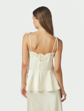 Neo Noir - Kaela Heavy Sateen Lace Top Neo Noir - Kaela Heavy Sateen Lace Top