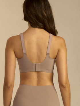 Femifemme - SoftScallop bøjlefri BH Mocha