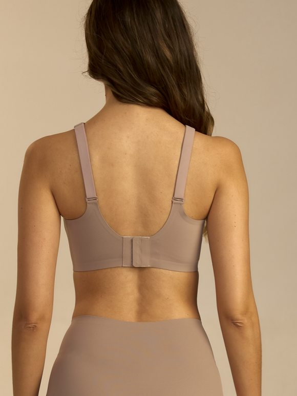 Femifemme - SoftScallop bøjlefri BH Mocha