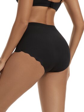 Femifemme - Invisible maxi Trusse Sort