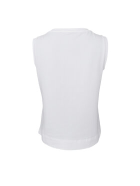 Black Colour - BCMay V-Neck Top off white