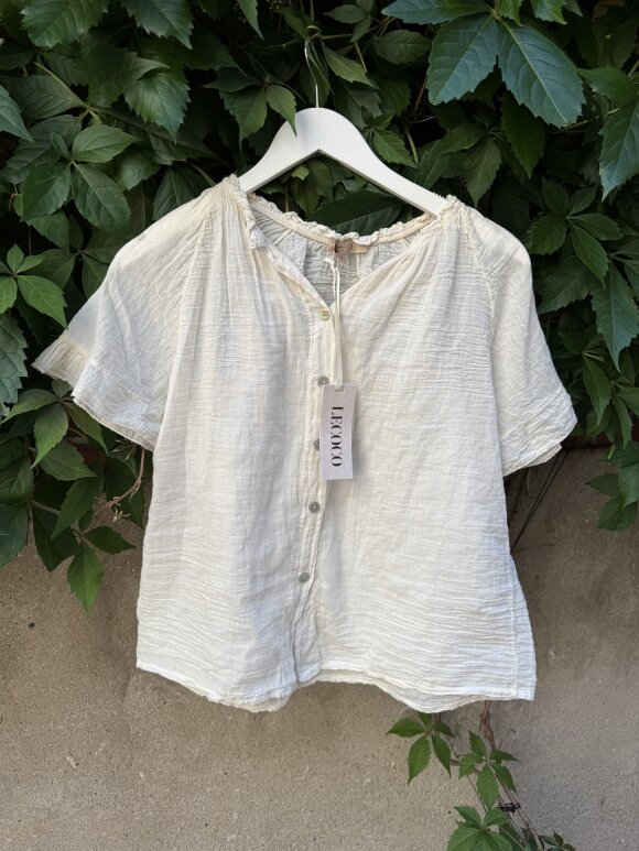 Lecoco - Mira Top Off White