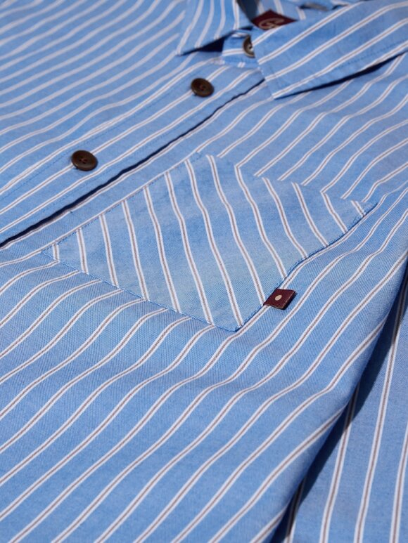 Mos Mosh Gallery - MMGDavid Spring Stripe Shirt