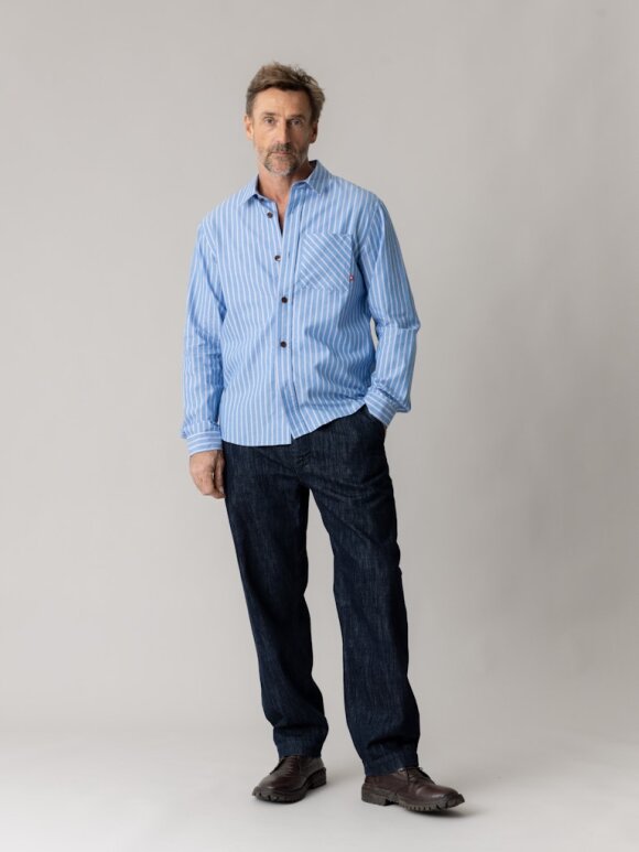 Mos Mosh Gallery - MMGDavid Spring Stripe Shirt