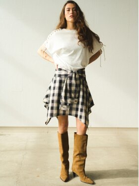 Gossia - JullaGO Skirt Black Check