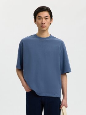 Selected - SLHBOXYCORY SS O-NECK TEE