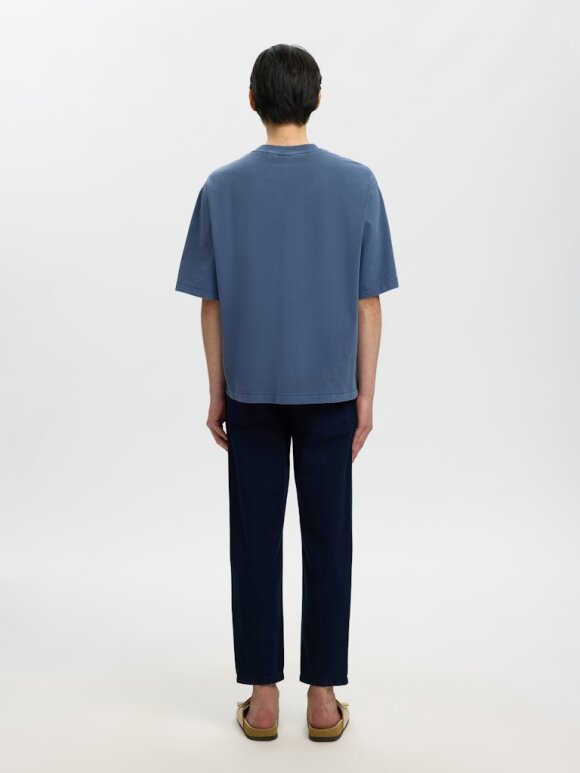 Selected - SLHBOXYCORY SS O-NECK TEE
