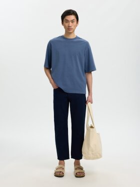 Selected - SLHBOXYCORY SS O-NECK TEE
