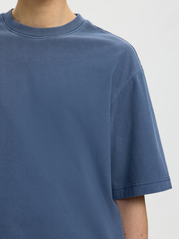 Selected - SLHBOXYCORY SS O-NECK TEE
