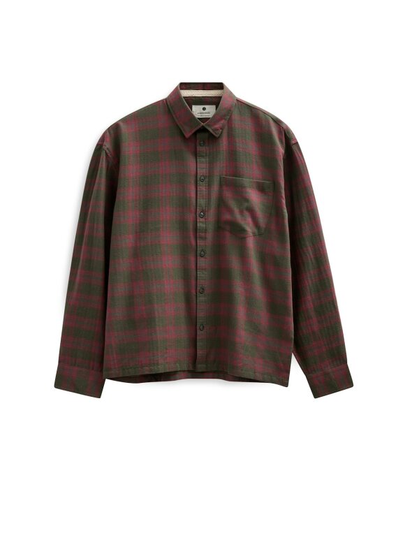 Anerkjendt - Akotto Flannel Check LS Shirt
