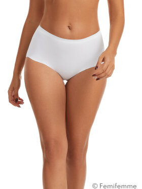 Femifemme - Invisible maxi Trusse Hvid Femifemme - Invisible maxi Trusse Hvid