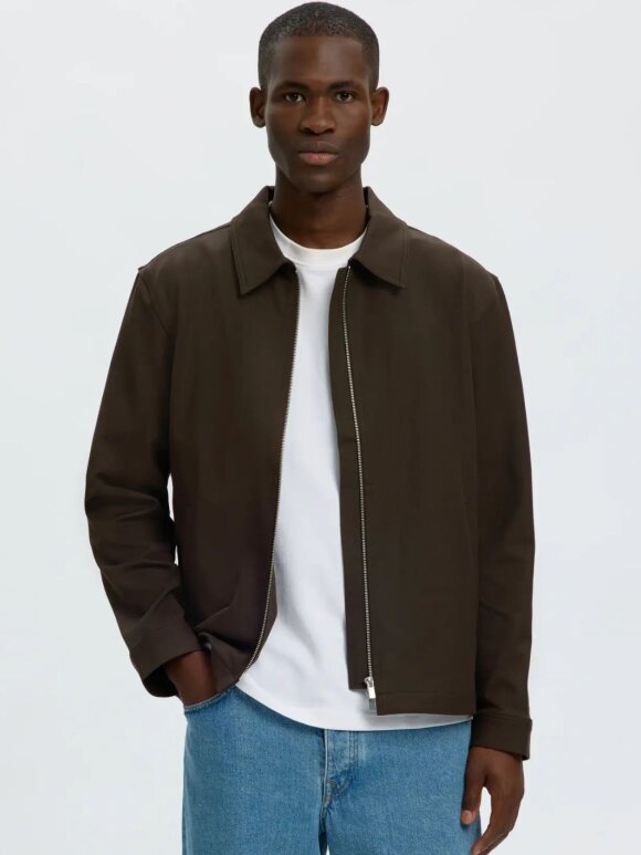 Selected - SLMRegular Finn Zip JacketNoos