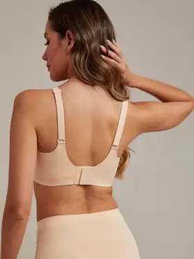 Femifemme - SoftScallop bøjlefri BH Nude