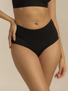 Femifemme - Invisible maxi Trusse Sort
