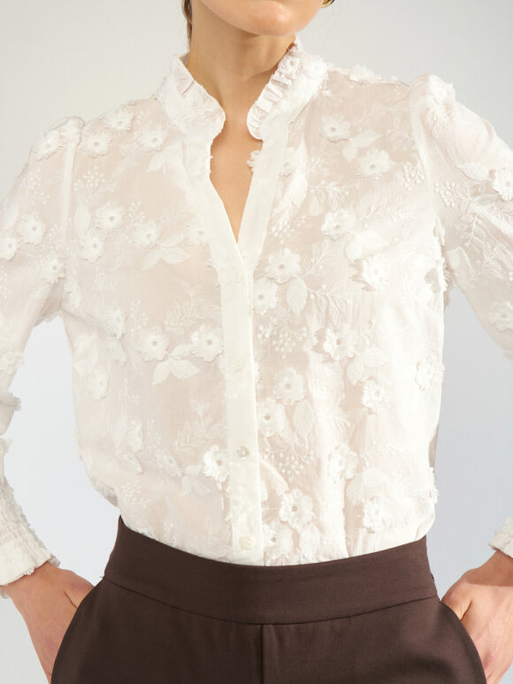 Numph - NULenea Shirt Bright white