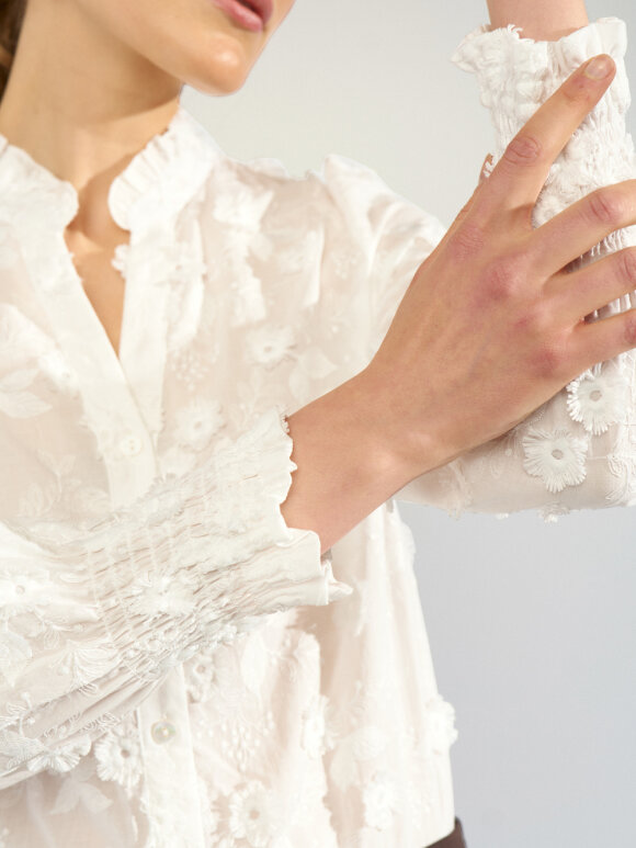 Numph - NULenea Shirt Bright white