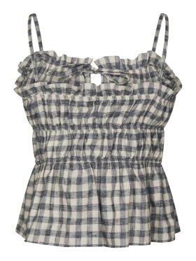 Neo Noir - Seylor Check Top Black