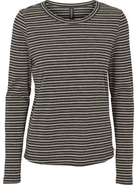 Prepair - Beatrice T-Shirt Brown Melange Prepair - Beatrice T-Shirt Brown Melange