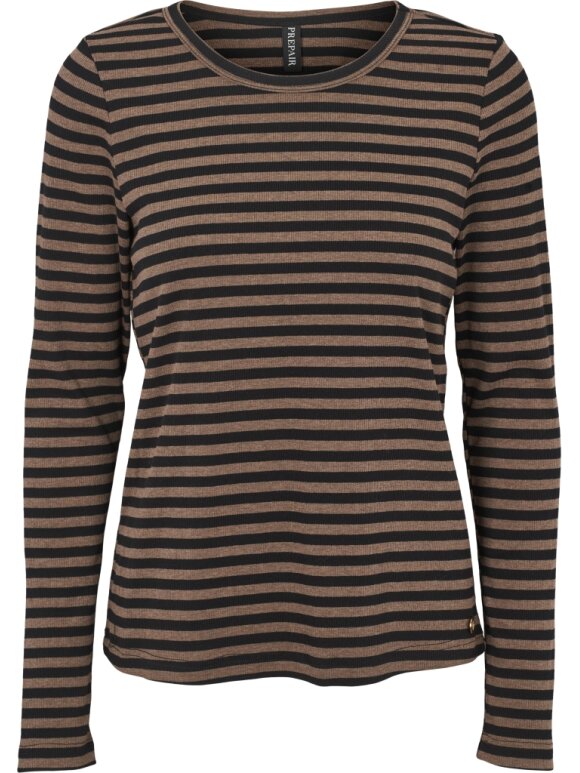 Prepair - Beatrice T-Shirt Black Brown
