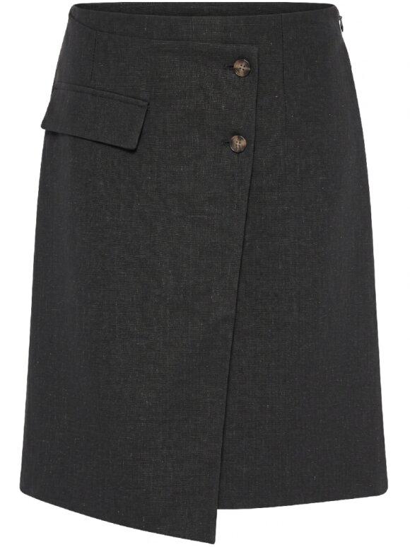 La Rouge - Malene Skirt Black