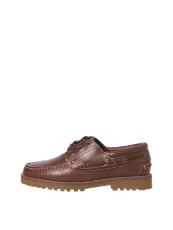 Jack & Jones - JFWBrooklyn Leather Boat Shoe