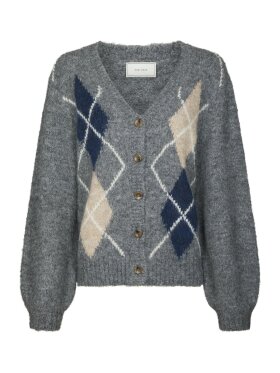 Neo Noir - Beleney small check cardigan Neo Noir - Beleney small check cardigan