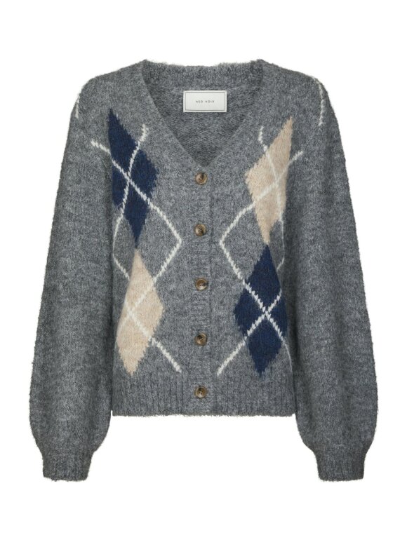 Neo Noir - Beleney small check cardigan