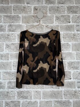 Cabana Living - Cash Camo bluse Mou Cabana Living - Cash Camo bluse Mou