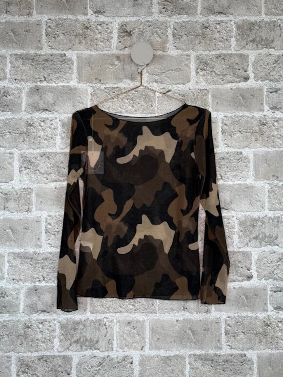 Cabana Living - Cash Camo bluse Mou