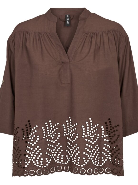 Prepair - Alice Blouse Brown