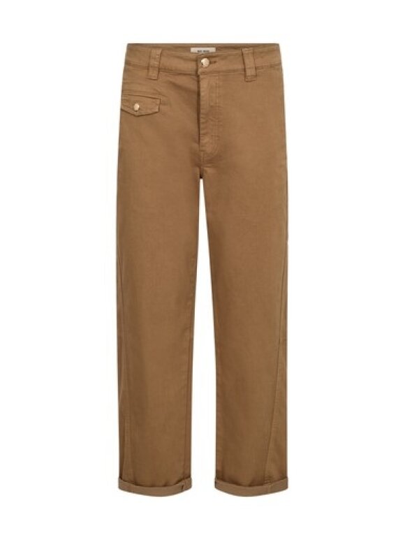 Mos Mosh - MMAymen Len Pant Dark Camel