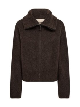 Mos Mosh - MMHulda Knit Zip Cardigan Delicoso Mos Mosh - MMHulda Knit Zip Cardigan Delicoso