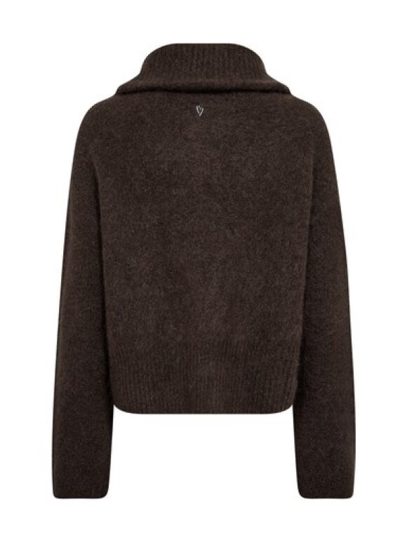 Mos Mosh - MMHulda Knit Zip Cardigan Delicoso