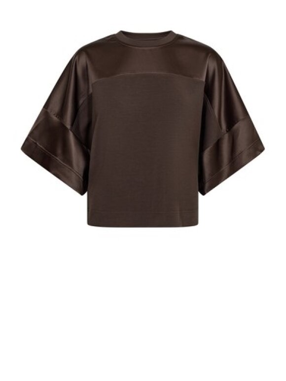 Mos Mosh - MMLela O-SS Satin Sweatshirt