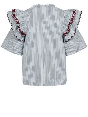 Numph - NUDitty Blouse Floaty Blue Numph - NUDitty Blouse Floaty Blue