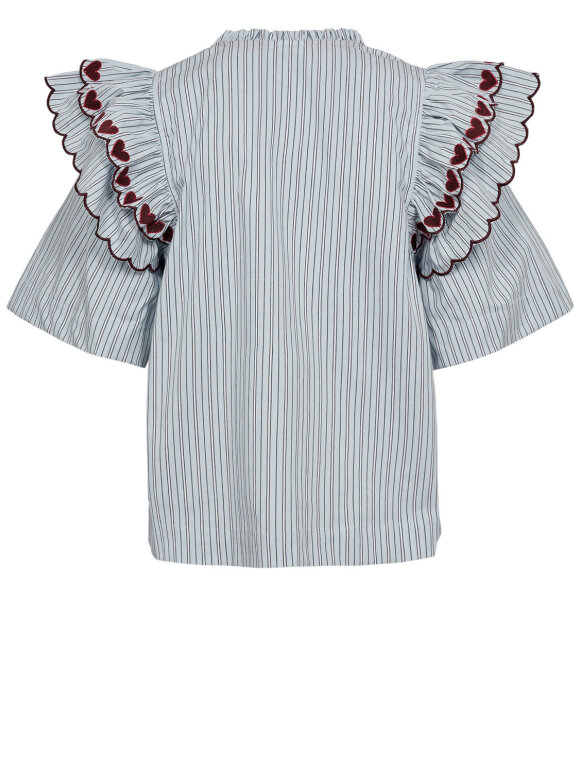 Numph - NUDitty Blouse Floaty Blue