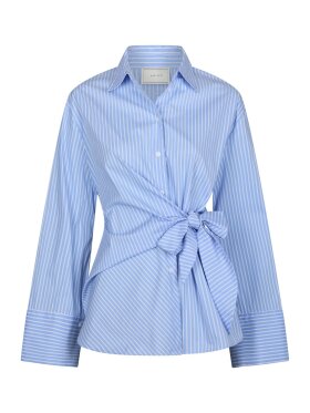 Neo Noir - Helisa Stripe Shirt Light Blue