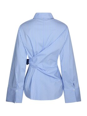Neo Noir - Helisa Stripe Shirt Light Blue
