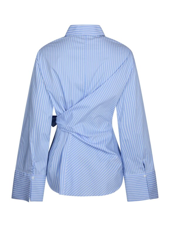 Neo Noir - Helisa Stripe Shirt Light Blue