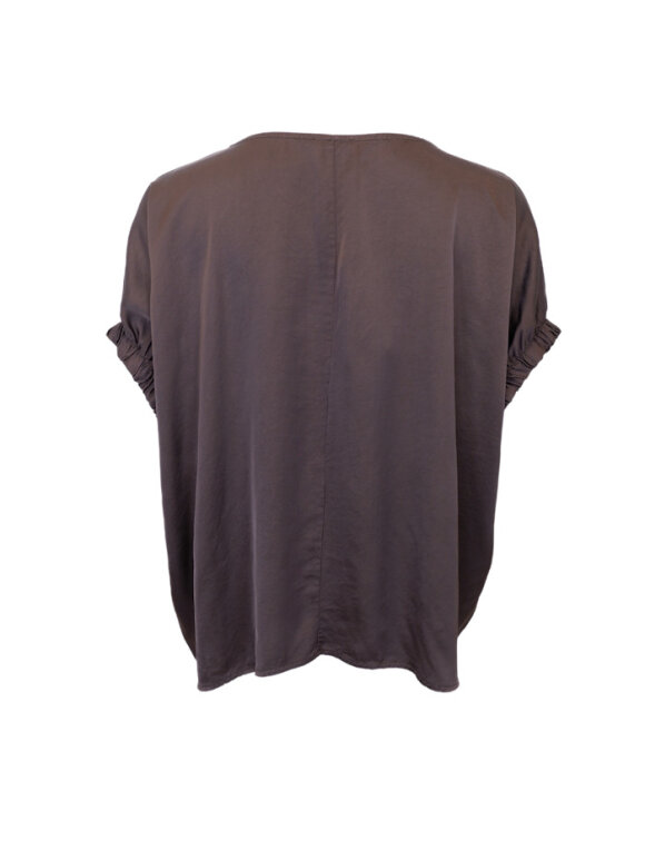 Black Colour - BCMabel Blouse Coffe