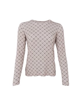 Black Colour - BCAlba LS Tee Natural Mono