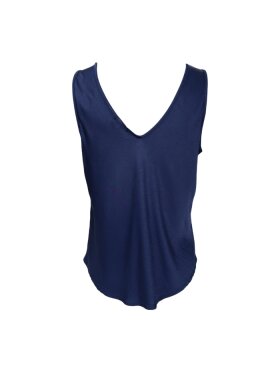 Black Colour - BCMabel Double V-Neck Top Blue
