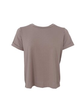 Black Colour - BCMay SS Tee Taupe Black Colour - BCMay SS Tee Taupe